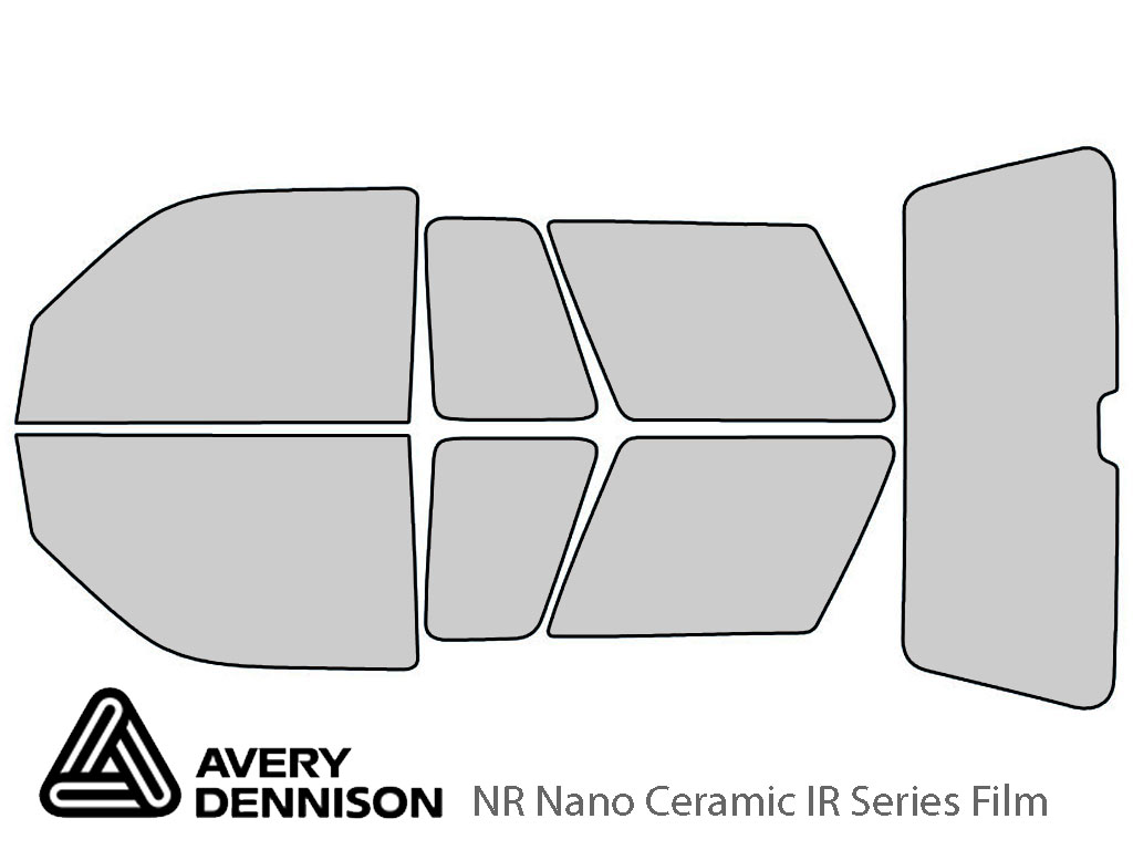 Avery Dennison Ford Explorer 1991-1997 (2 Door) NR Nano Ceramic IR Window Tint Kit