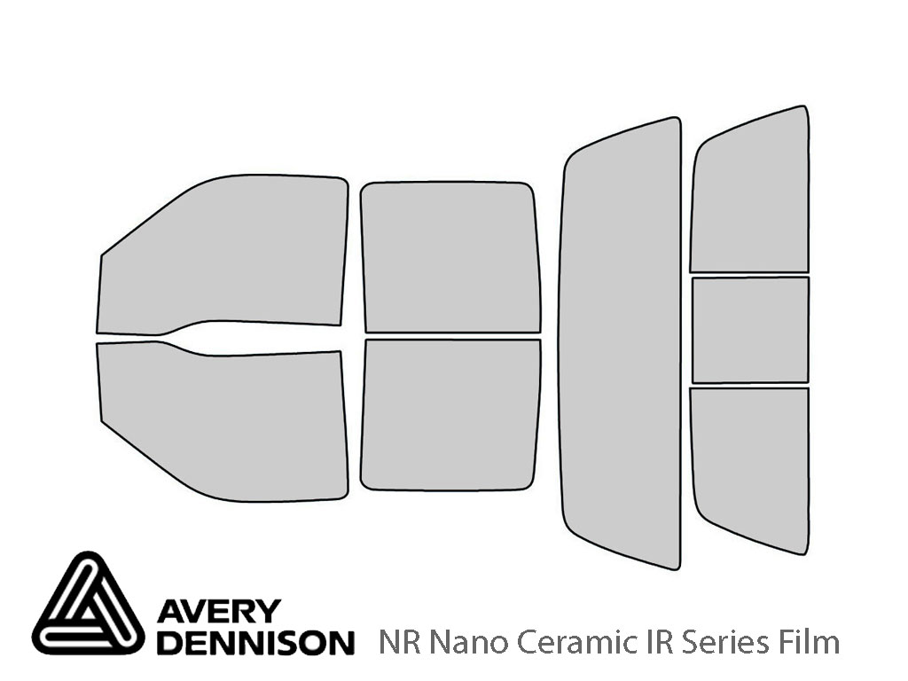 Avery Dennison Ford F-250 1999-2007 (4 Door) NR Nano Ceramic IR Window Tint Kit