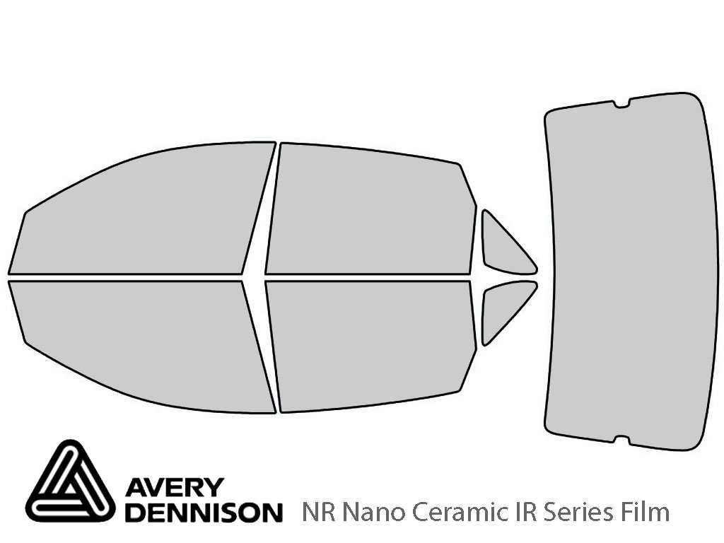 Avery Dennison Ford Focus 2008-2011 (Sedan) NR Nano Ceramic IR Window Tint Kit