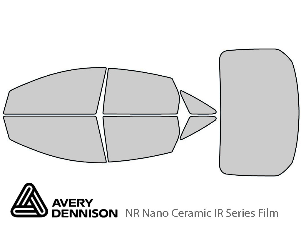 Avery Dennison Ford Focus 2012-2018 (Sedan) NR Nano Ceramic IR Window Tint Kit