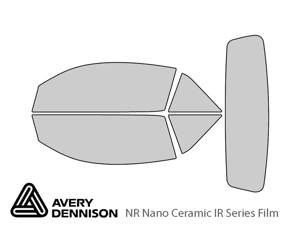 Avery Dennison Ford Mustang 2010-2014 (Convertible) NR Nano Ceramic IR Window Tint Kit