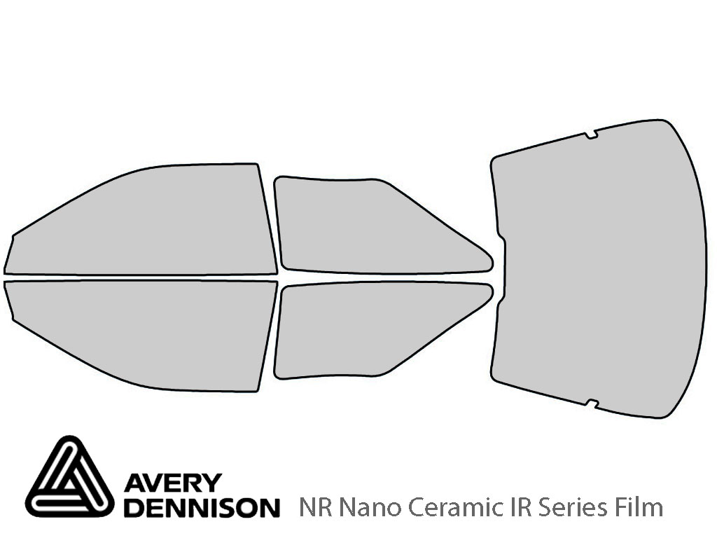 Avery Dennison Ford Probe 1993-1997 NR Nano Ceramic IR Window Tint Kit
