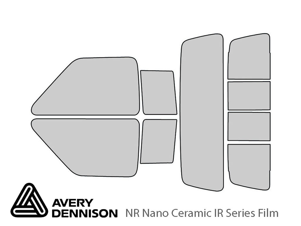 Avery Dennison Ford Ranger 1990-1992 NR Nano Ceramic IR Window Tint Kit