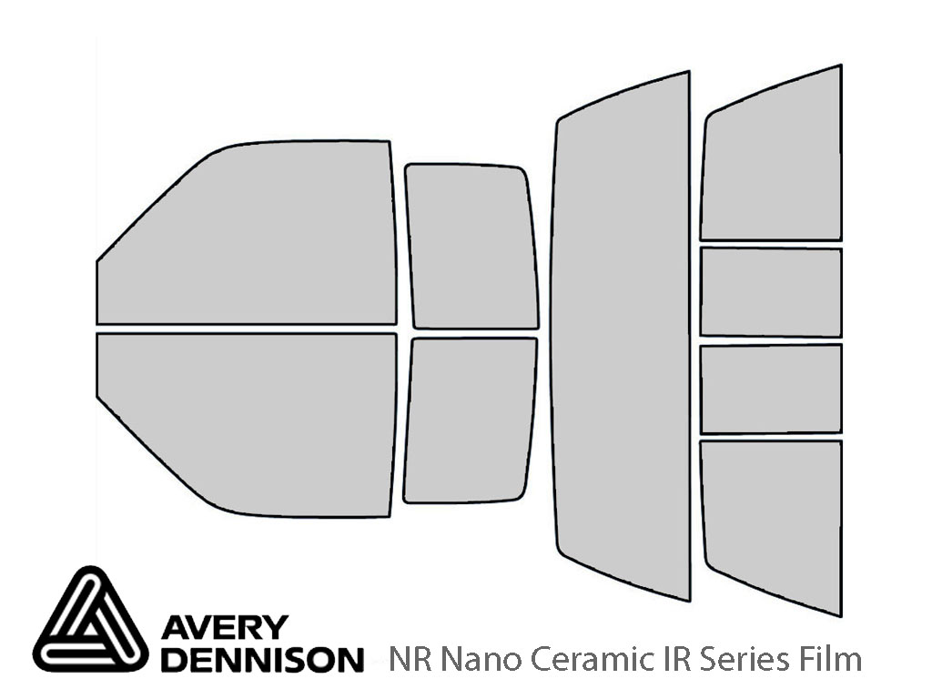 Avery Dennison GMC Sierra 1993-1999 (2 Door) NR Nano Ceramic IR Window Tint Kit