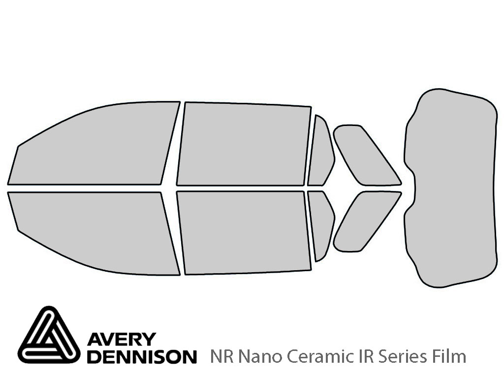 Avery Dennison GMC Terrain 2010-2017 NR Nano Ceramic IR Window Tint Kit
