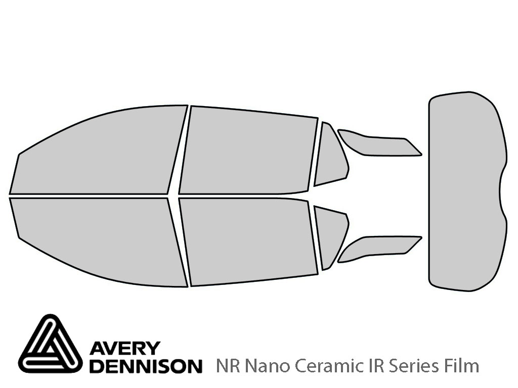 Avery Dennison GMC Terrain 2018-2021 NR Nano Ceramic IR Window Tint Kit