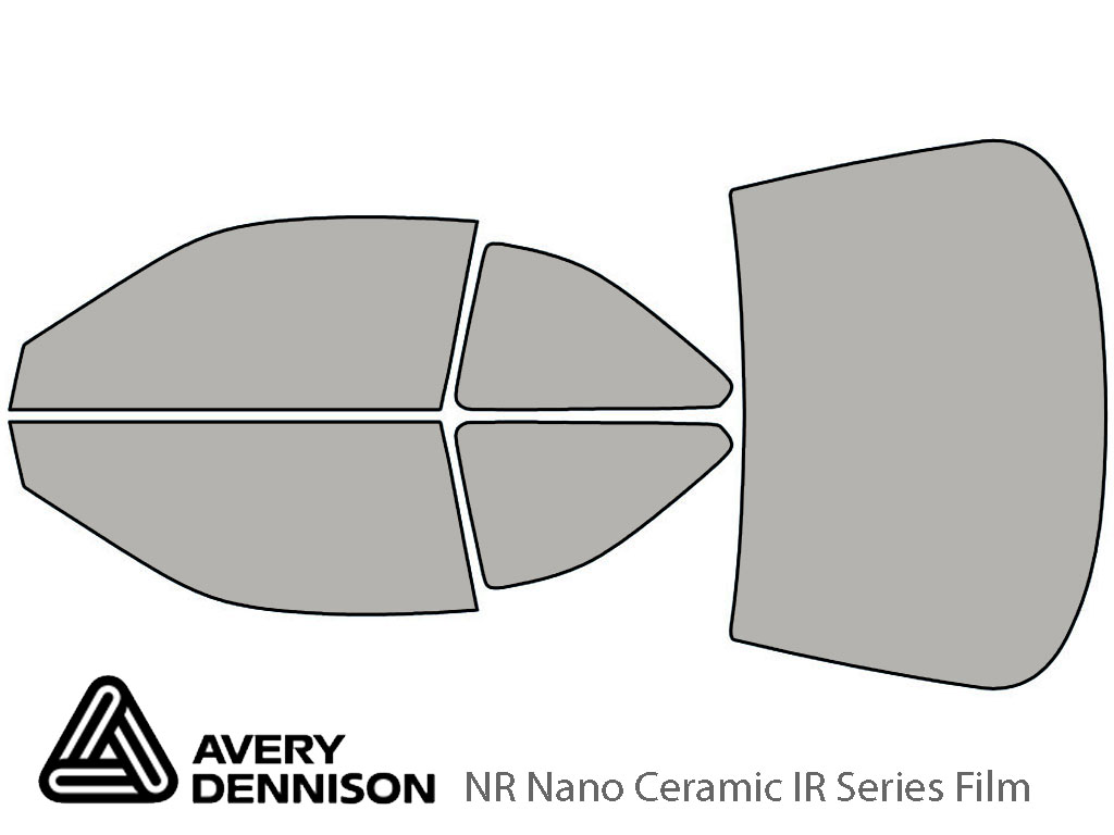 Avery Dennison Honda Accord 1994-1997 (Coupe) NR Nano Ceramic IR Window Tint Kit