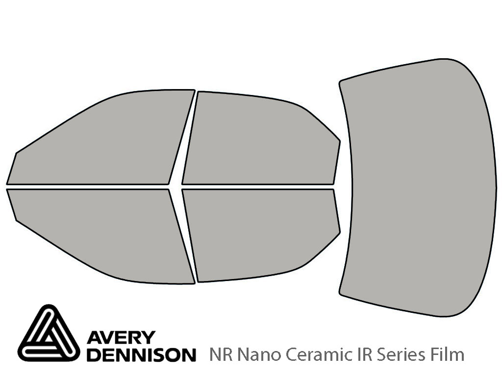 Avery Dennison Honda Accord 1994-1997 (Sedan) NR Nano Ceramic IR Window Tint Kit