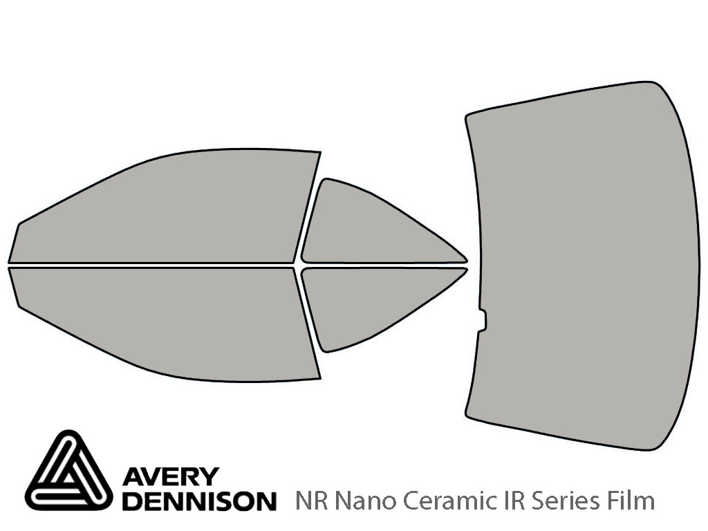 Avery Dennison Honda Accord 1998-2002 (Coupe) NR Nano Ceramic IR Window Tint Kit