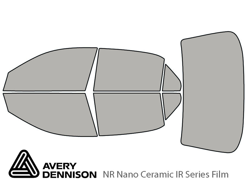 Avery Dennison Honda Accord 2003-2007 (Sedan) NR Nano Ceramic IR Window Tint Kit