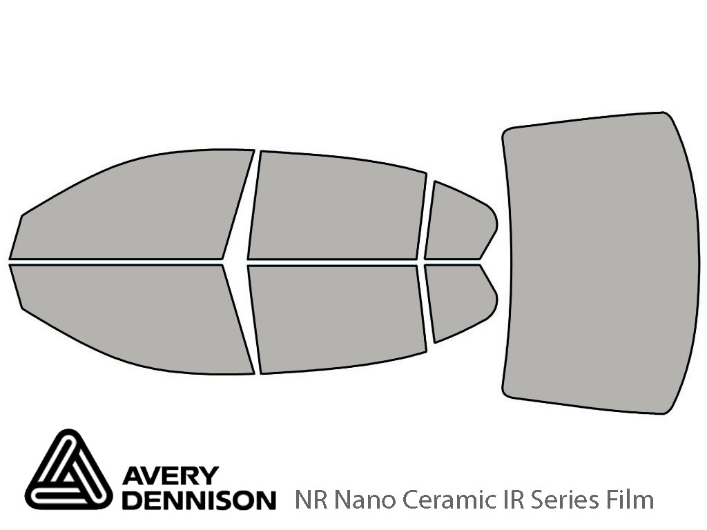 Avery Dennison Honda Accord 2008-2012 (Sedan) NR Nano Ceramic IR Window Tint Kit