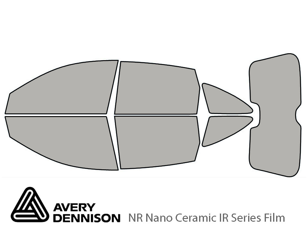 Avery Dennison Honda CR-V 2007-2011 NR Nano Ceramic IR Window Tint Kit
