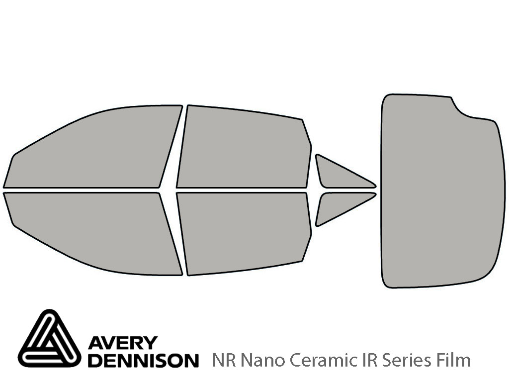 Avery Dennison Honda Crosstour 2010-2015 NR Nano Ceramic IR Window Tint Kit