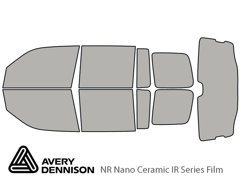 Avery Dennison Honda Pilot 2009-2015 NR Nano Ceramic IR Window Tint Kit