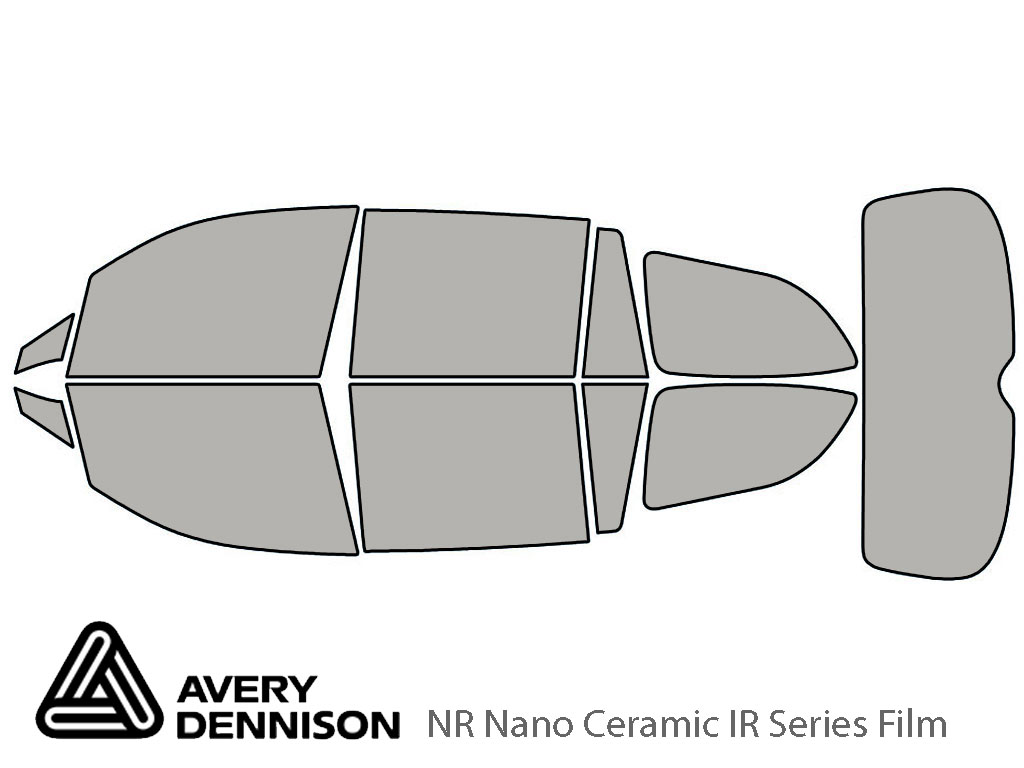 Avery Dennison Honda Pilot 2016-2022 NR Nano Ceramic IR Window Tint Kit