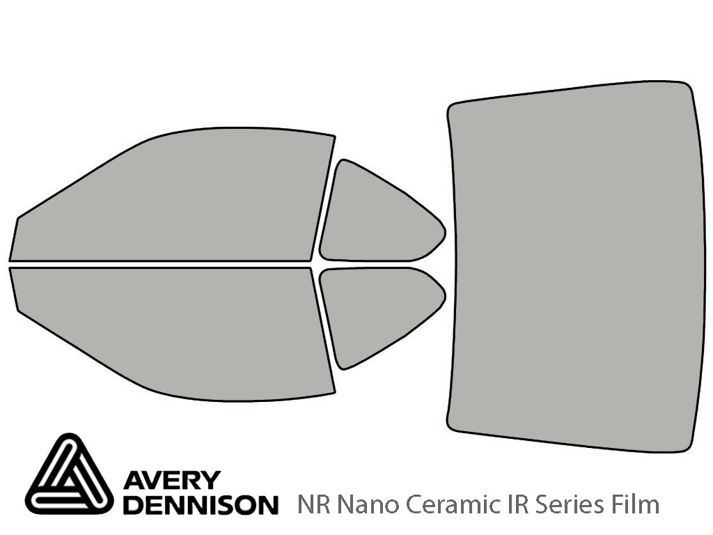 Avery Dennison Honda Prelude 1992-1996 NR Nano Ceramic IR Window Tint Kit