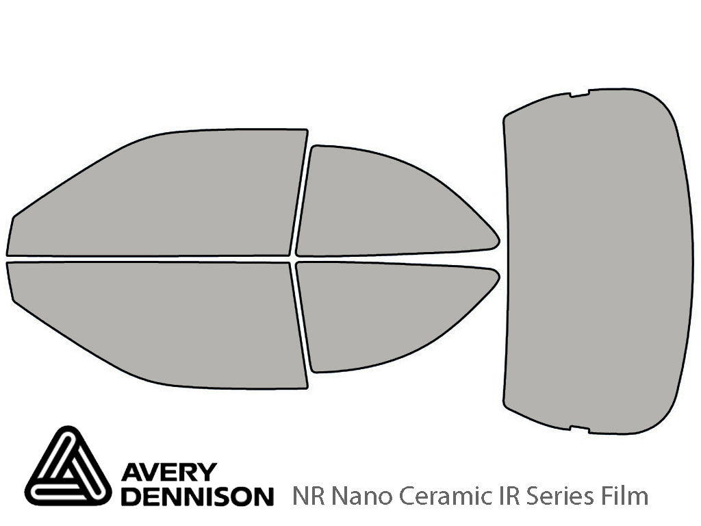 Avery Dennison Hyundai Accent 1995-1999 (Coupe) NR Nano Ceramic IR Window Tint Kit