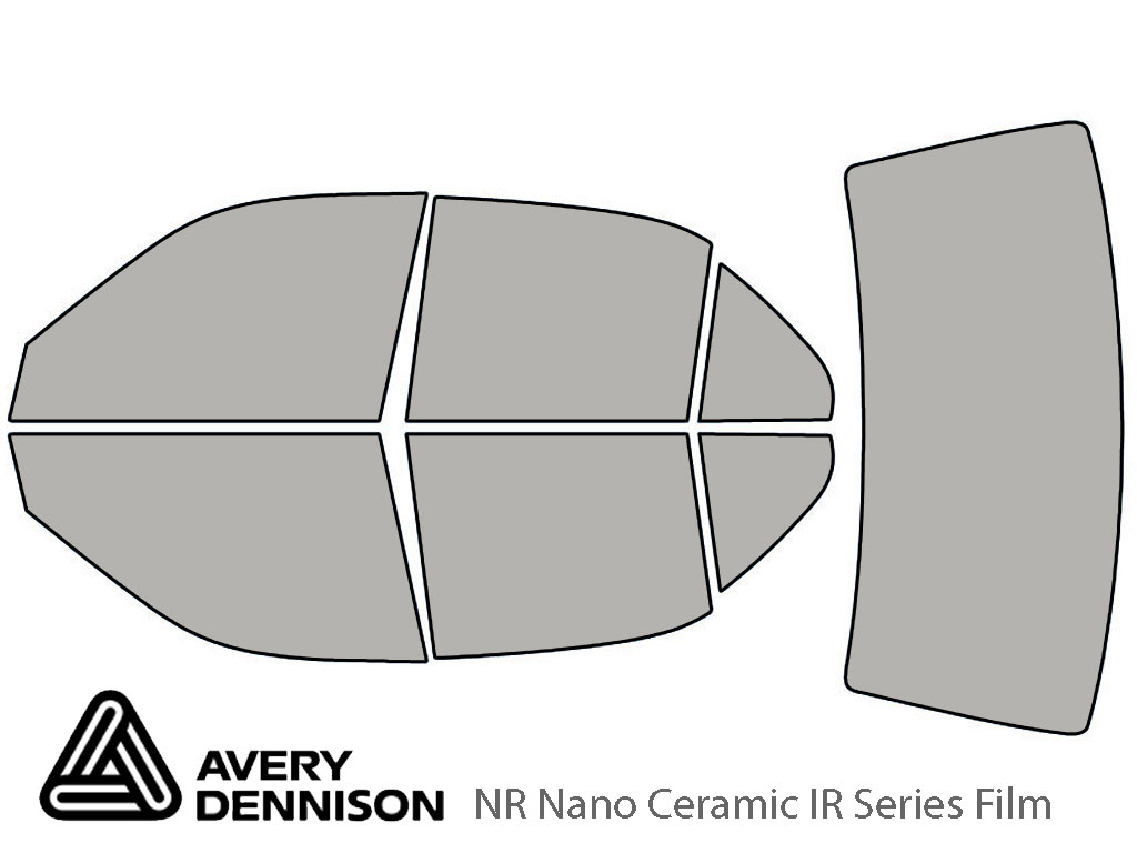 Avery Dennison Hyundai Accent 2000-2005 (Sedan) NR Nano Ceramic IR Window Tint Kit