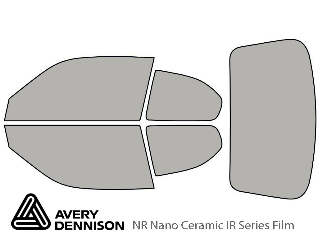 Avery Dennison Hyundai Accent 2000-2006 (Coupe) NR Nano Ceramic IR Window Tint Kit
