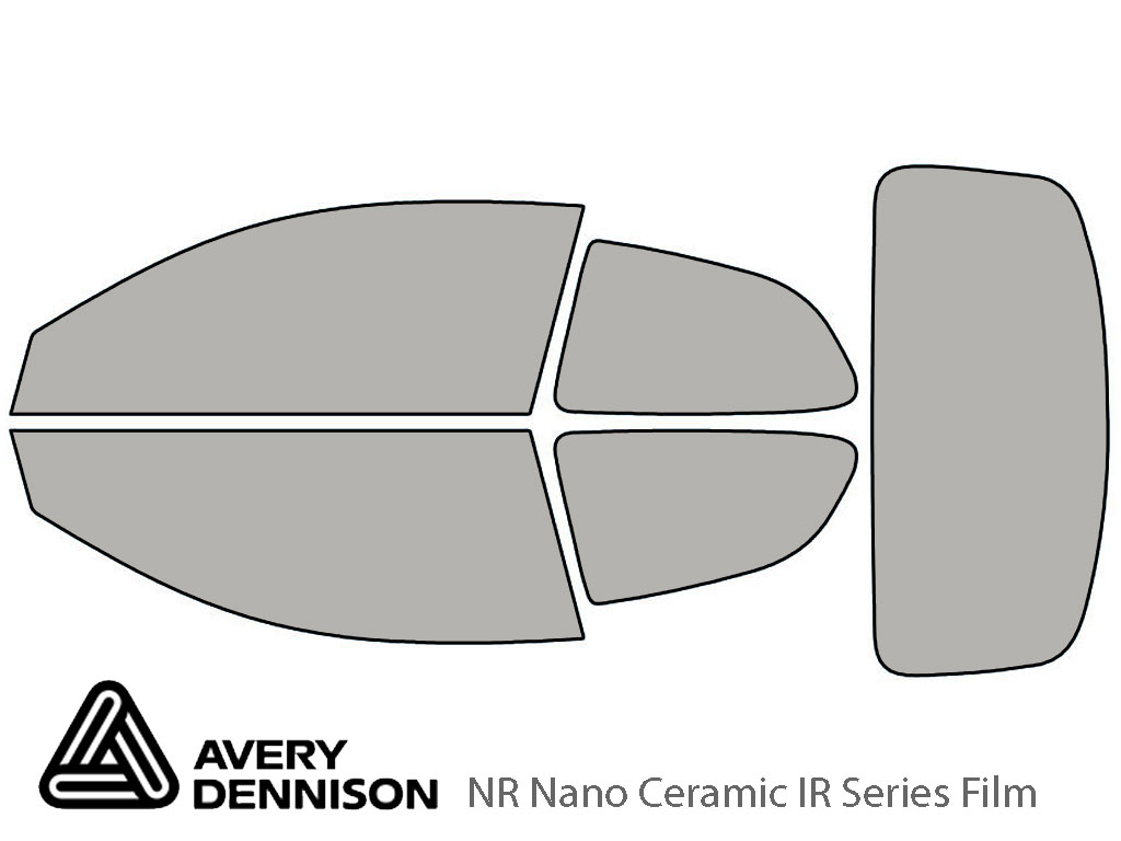 Avery Dennison Hyundai Accent 2006-2011 (Hatchback) NR Nano Ceramic IR Window Tint Kit