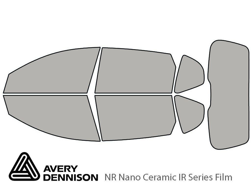 Avery Dennison Hyundai Elantra 2009-2012 (Wagon) NR Nano Ceramic IR Window Tint Kit