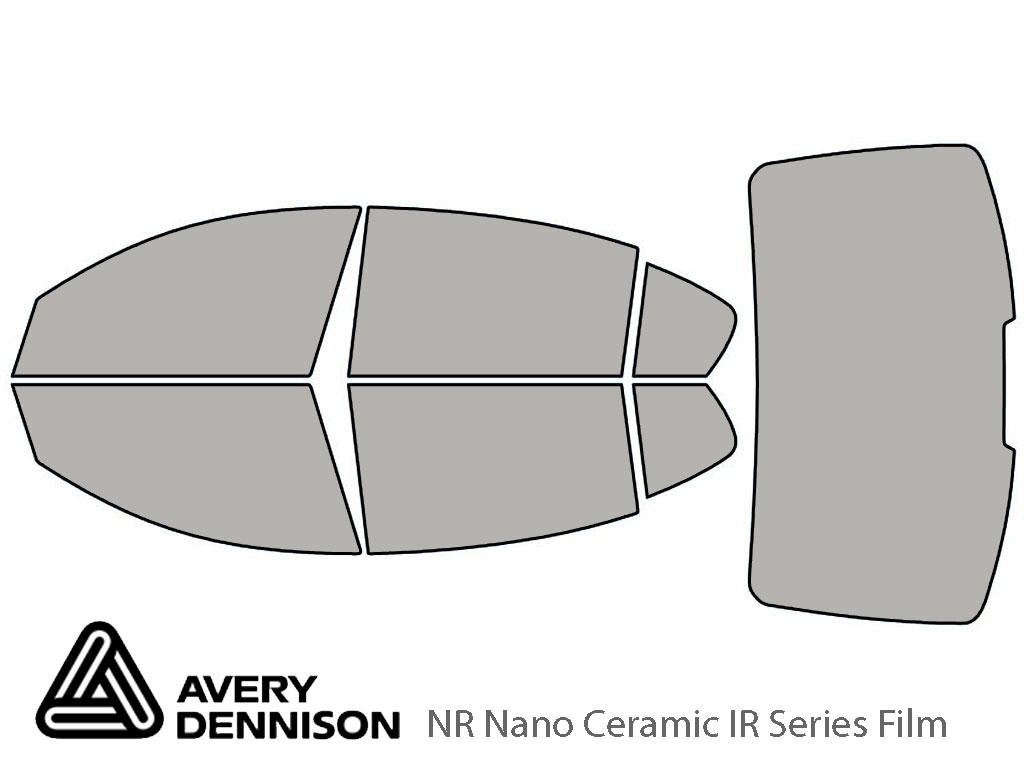 Avery Dennison Hyundai Genesis 2009-2014 (Sedan) NR Nano Ceramic IR Window Tint Kit