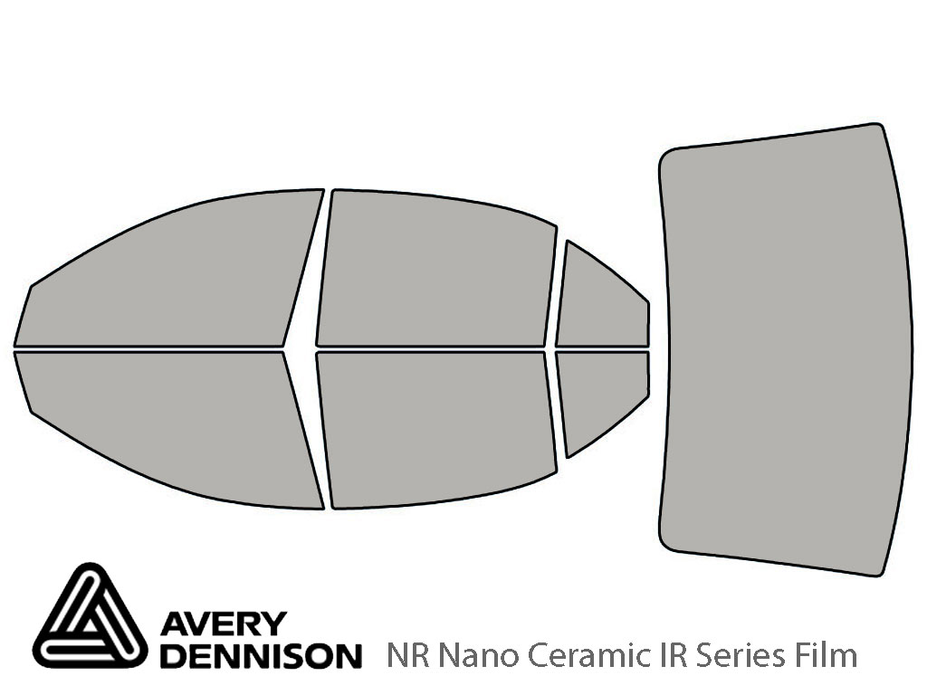 Avery Dennison Hyundai Sonata 2006-2010 NR Nano Ceramic IR Window Tint Kit