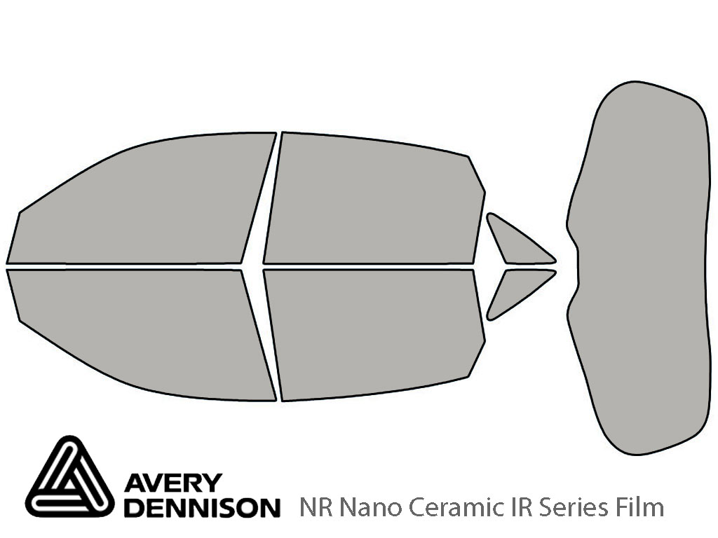Avery Dennison Infiniti FX35 2003-2008 NR Nano Ceramic IR Window Tint Kit