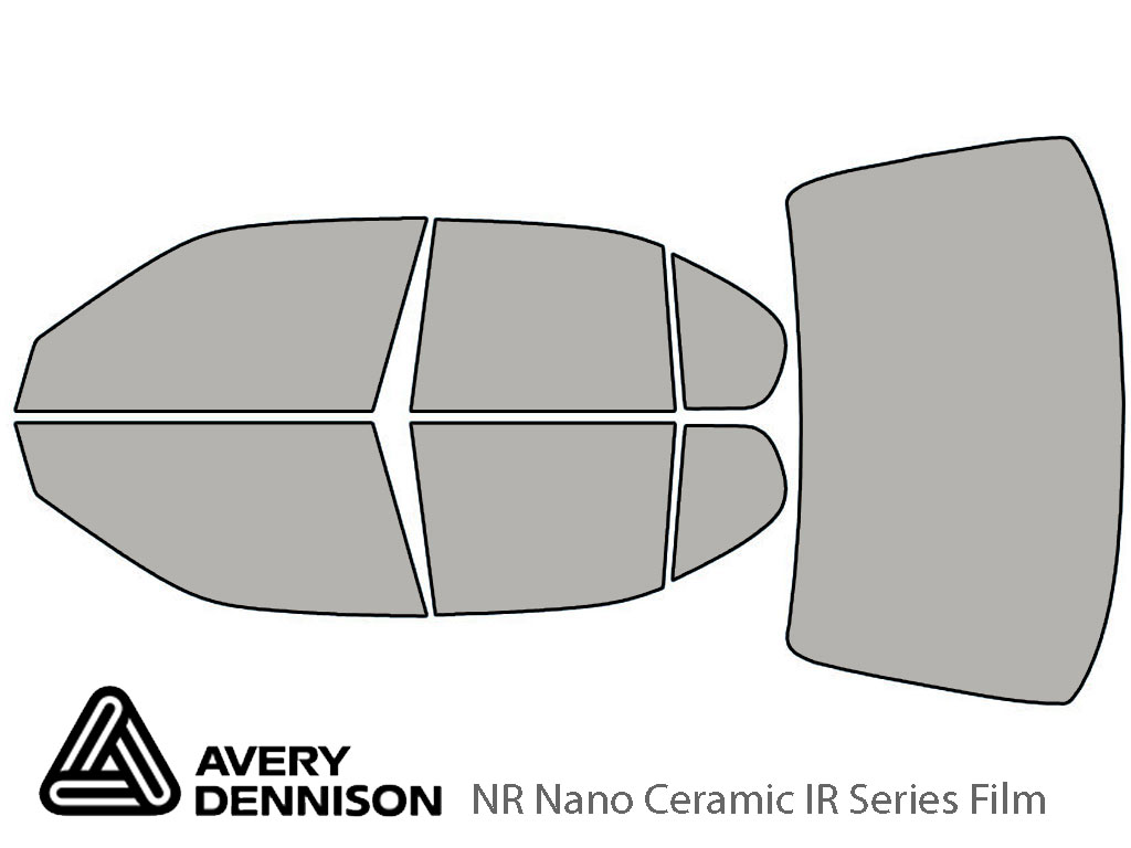 Avery Dennison Infiniti G20 1999-2002 NR Nano Ceramic IR Window Tint Kit
