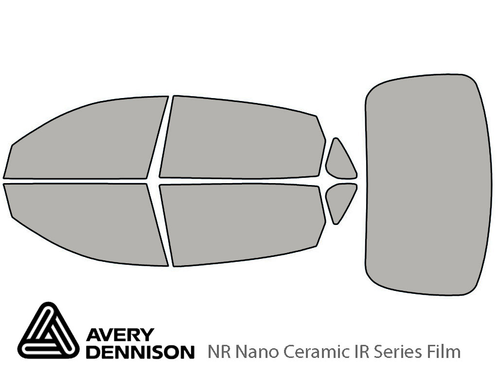 Avery Dennison Infiniti Q70 2014-2019 (Long Wheel Base) NR Nano Ceramic IR Window Tint Kit