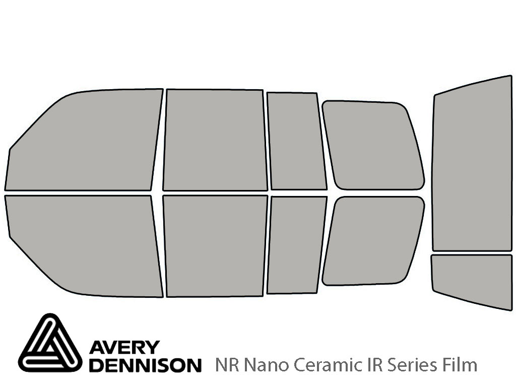 Avery Dennison Isuzu Trooper 1992-2002 NR Nano Ceramic IR Window Tint Kit