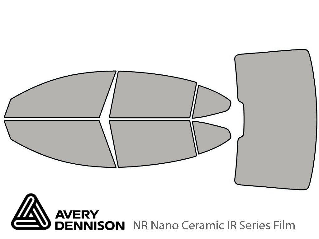 Avery Dennison Kia Cadenza 2014-2016 NR Nano Ceramic IR Window Tint Kit