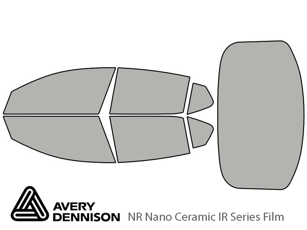 Avery Dennison Kia Optima 2011-2015 NR Nano Ceramic IR Window Tint Kit