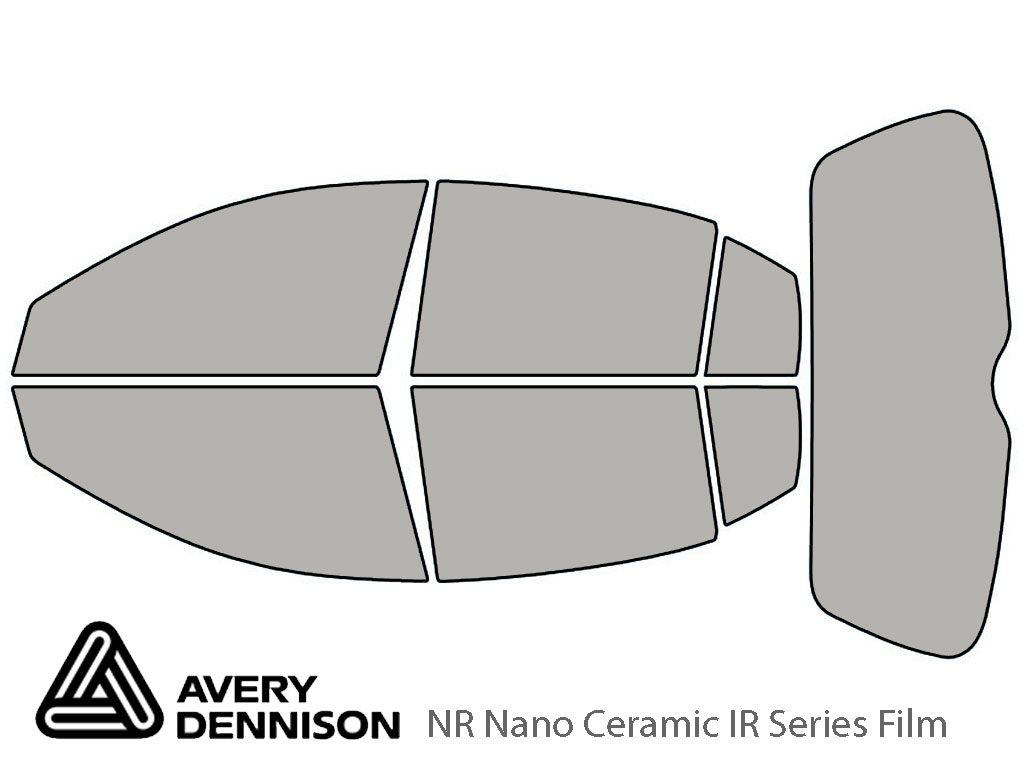 Avery Dennison Kia Rio 2006-2011 (Hatchback) NR Nano Ceramic IR Window Tint Kit