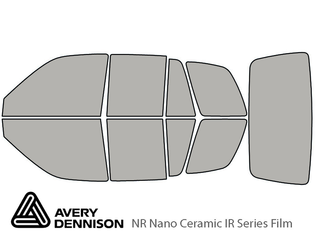 Avery Dennison Kia Sportage 1995-2004 NR Nano Ceramic IR Window Tint Kit