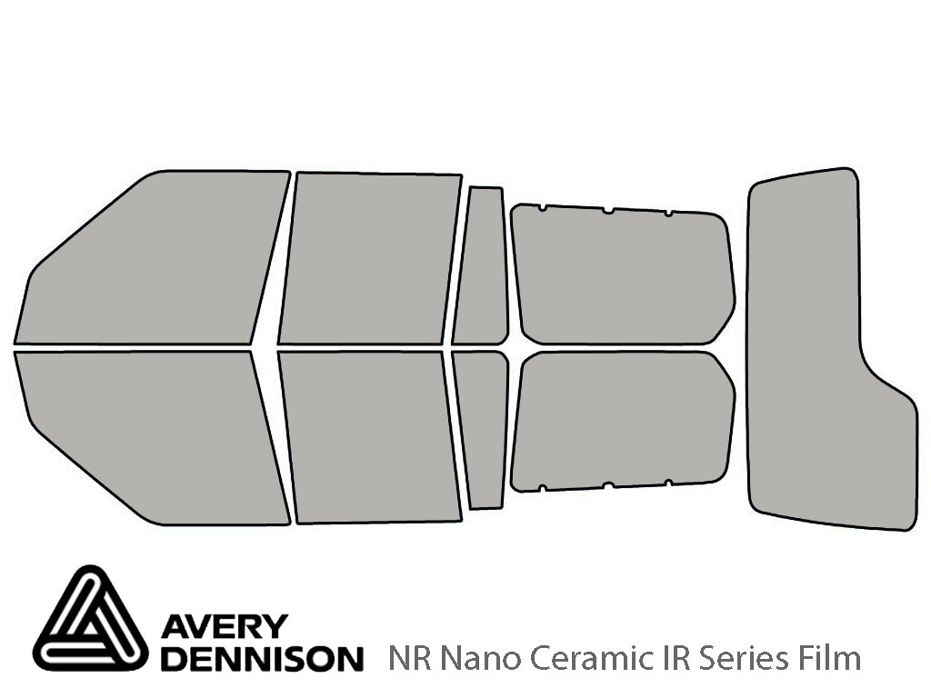 Avery Dennison Land Rover LR3 2005-2009 NR Nano Ceramic IR Window Tint Kit