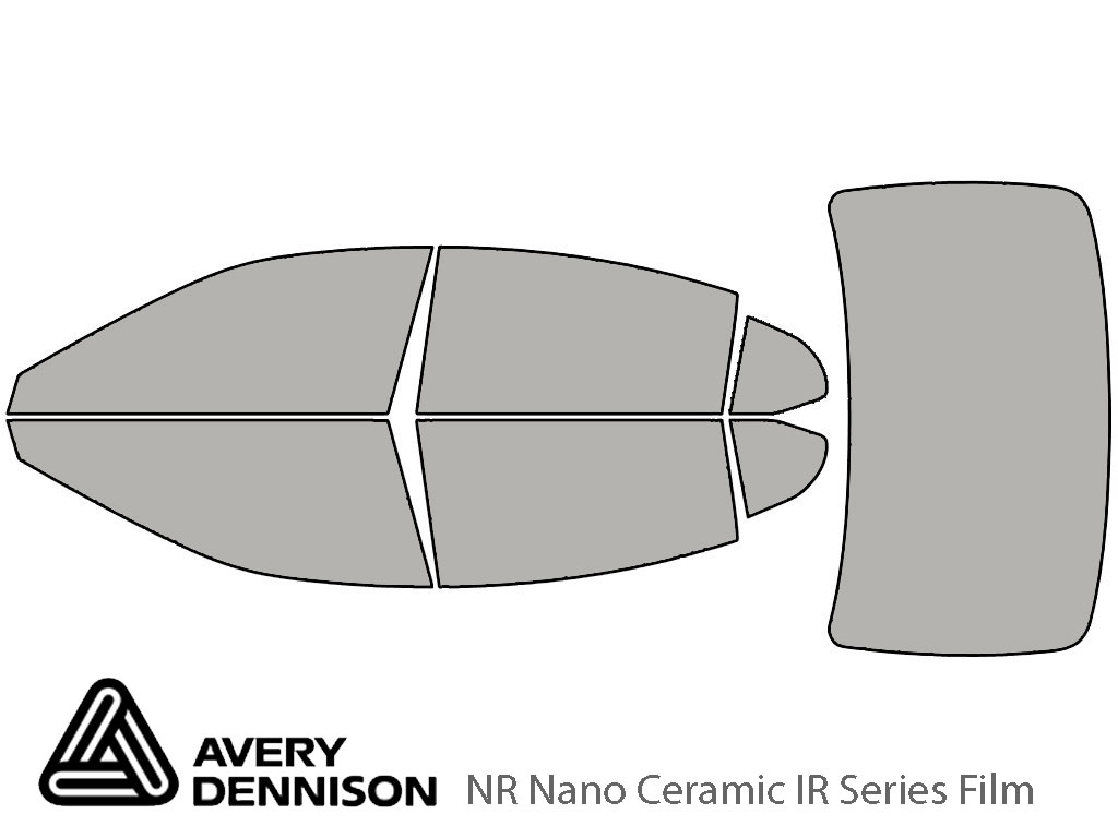 Avery Dennison Lexus ES 2019-2021 NR Nano Ceramic IR Window Tint Kit