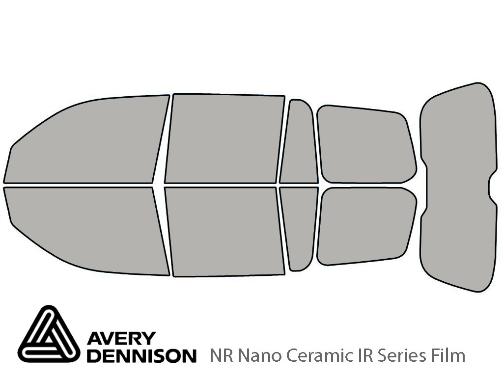 Avery Dennison Lexus LX 2008-2016 NR Nano Ceramic IR Window Tint Kit