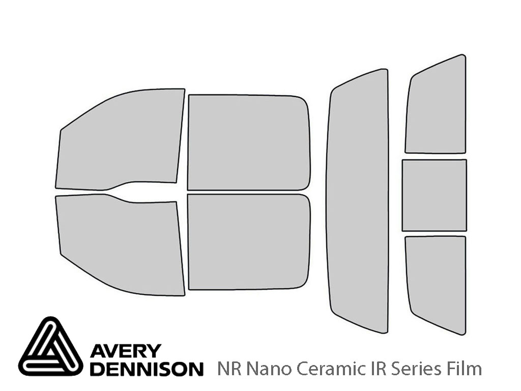 Avery Dennison Lincoln Mark LT 2006-2008 NR Nano Ceramic IR Window Tint Kit