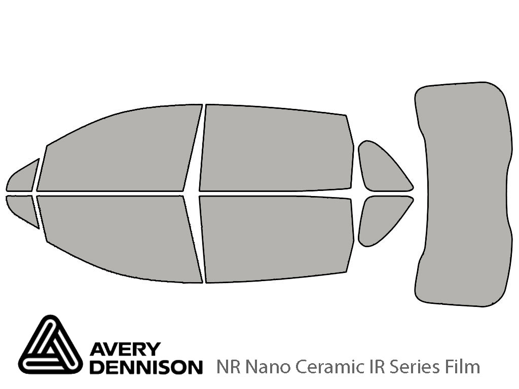 Avery Dennison Lincoln Nautilus 2019-2022 NR Nano Ceramic IR Window Tint Kit