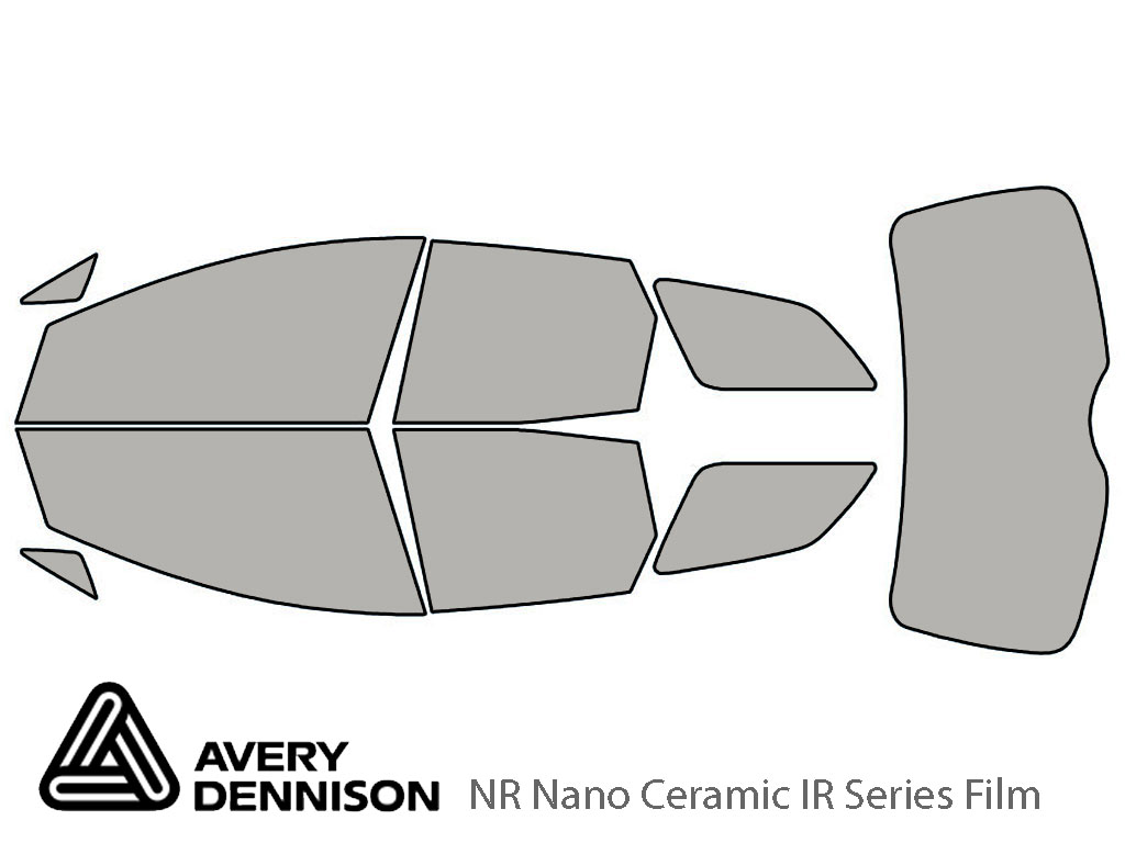 Avery Dennison Mazda CX-7 2007-2012 NR Nano Ceramic IR Window Tint Kit