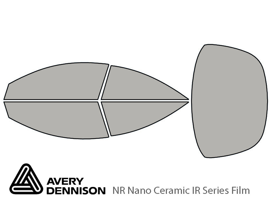 Avery Dennison Mercedes-Benz CL-Class 2007-2014 NR Nano Ceramic IR Window Tint Kit