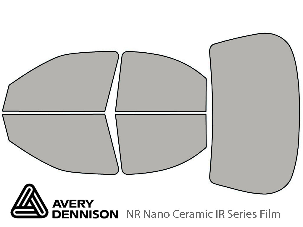 Avery Dennison Mercury Mystique 1995-2000 NR Nano Ceramic IR Window Tint Kit