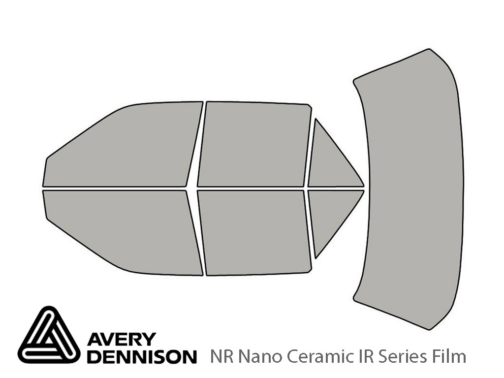 Avery Dennison Mercury Tracer 1991-1996 NR Nano Ceramic IR Window Tint Kit