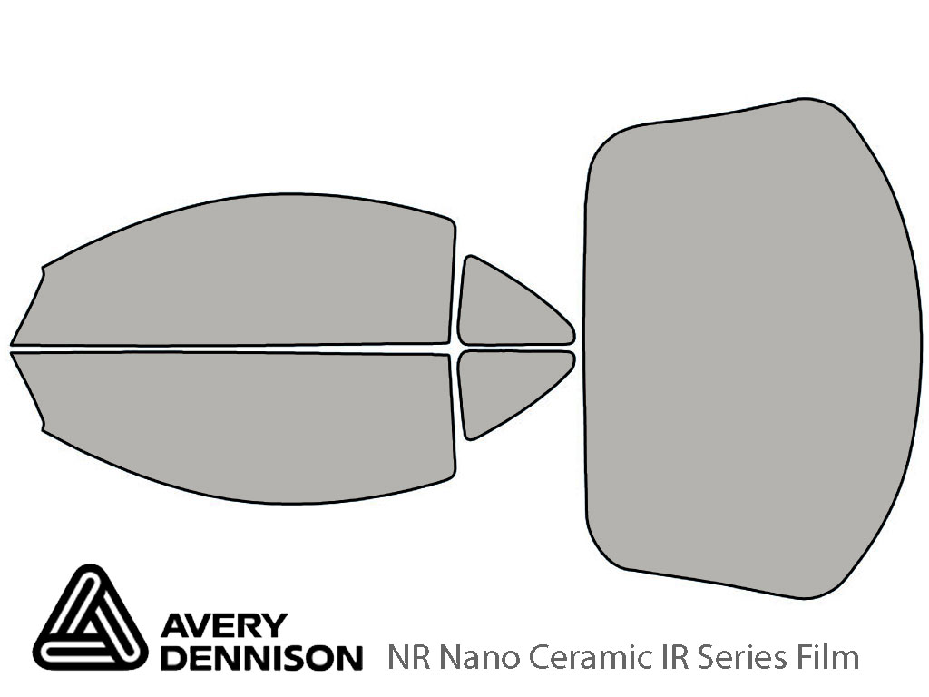 Avery Dennison Mitsubishi Eclipse 2000-2005 NR Nano Ceramic IR Window Tint Kit