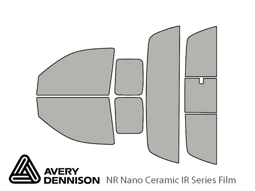 Avery Dennison Mitsubishi Raider 2006-2009 (2 Door) NR Nano Ceramic IR Window Tint Kit