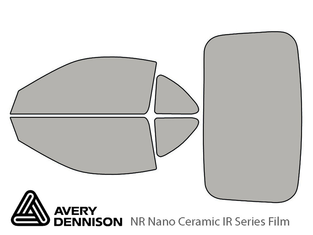 Avery Dennison Nissan 300ZX 1990-1996 NR Nano Ceramic IR Window Tint Kit