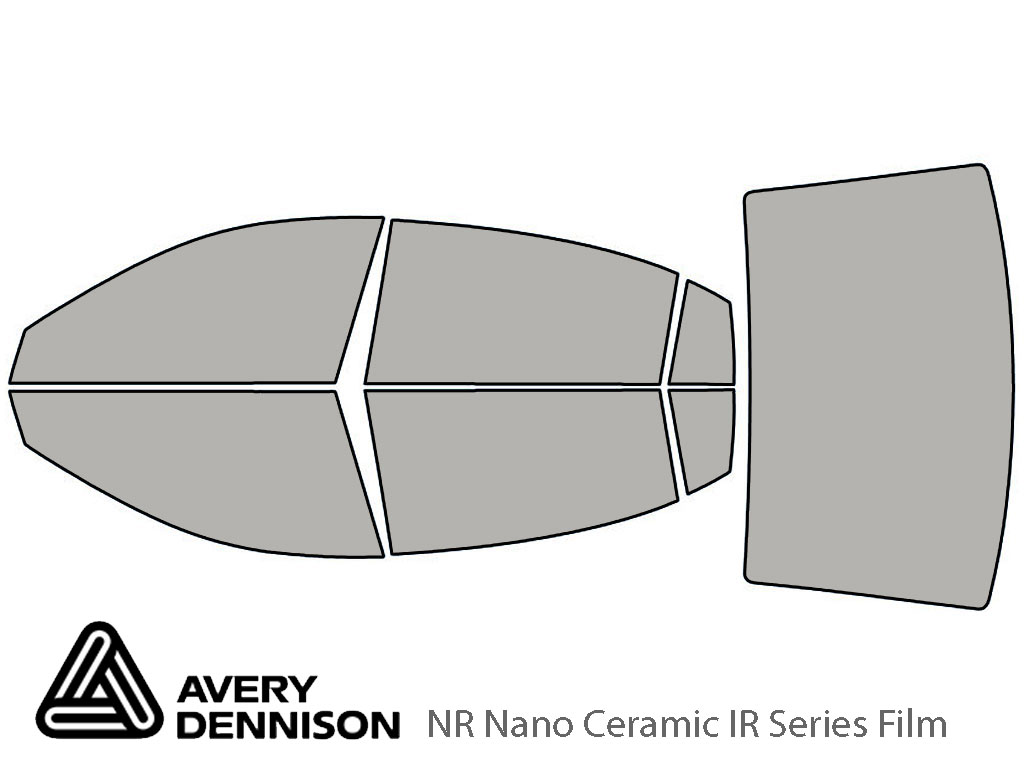 Avery Dennison Nissan Altima 2002-2006 NR Nano Ceramic IR Window Tint Kit