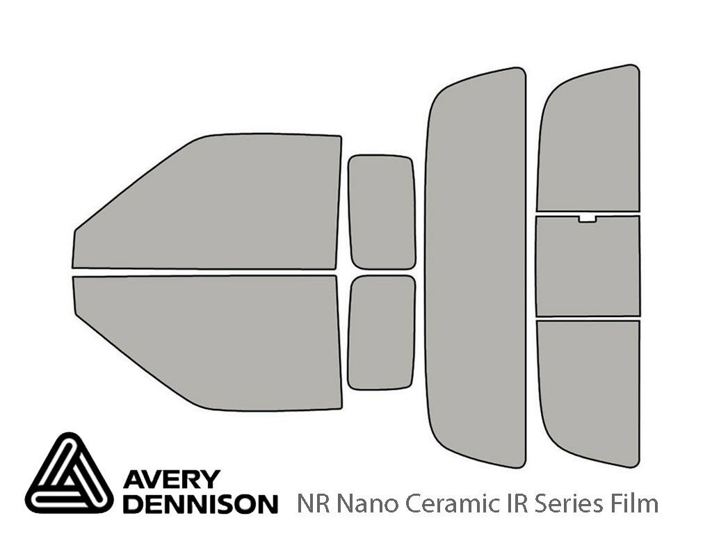 Avery Dennison Nissan Frontier 2001-2004 (2 Door) NR Nano Ceramic IR Window Tint Kit