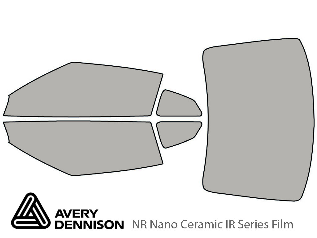 Avery Dennison Nissan GT-R 2009-2021 NR Nano Ceramic IR Window Tint Kit